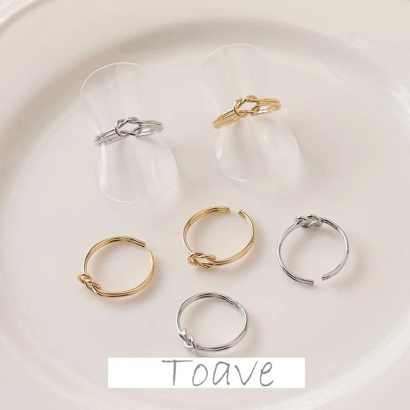 Electroplated Open Ring DIY Hand-made Material Accessories