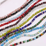 6mm Thousand Flower Glass Mixed Loose Beads DIY Bracelet Necklace Jewelry