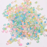 4mm Transparent Rice Beads Glass Beads DIY Necklace Accessories