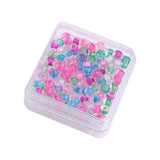 4mm Transparent Rice Beads Glass Beads DIY Necklace Accessories