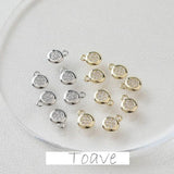 Zircon Drop Pendant & DIY Beaded Bracelet Necklace Set