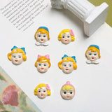 Antique Doll Head Patch Earrings DIY Hairpin Jewelry Accessories