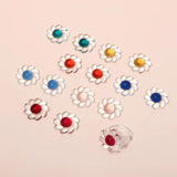 Resin Flower Patch DIY Hair Jewelry Earrings Materials
