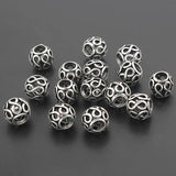 10pcs Hollow Figure 8 Spacer Beads DIY Jewelry Bracelet Necklace Making