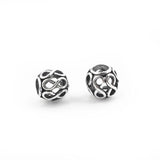 10pcs Hollow Figure 8 Spacer Beads DIY Jewelry Bracelet Necklace Making