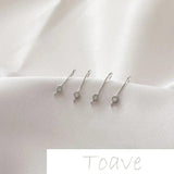 14K Plating Zircon Earrings, DIY Earring Material