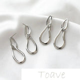 DIY High-Quality Silver Needle Earrings Kit
