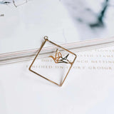 10pcs Square Pendant Charms for Diy Earrings Necklace