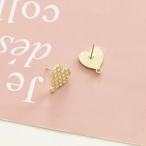 Geometric Hollow 925 Silver Earrings DIY Accessories