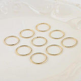 19mm Button Hollow DIY Jewelry Earrings Necklace Accessories