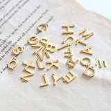 Copper English Letters Pendant for DIY Jewelry