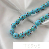Multicolor Strawberry Glass Beads DIY Necklace Bracelet Hand Material