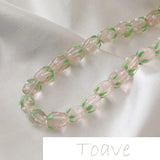 Multicolor Strawberry Glass Beads DIY Necklace Bracelet Hand Material