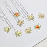 Tears of the Sun Alloy Opal Pendant DIY Jewelry Earrings Necklace Material