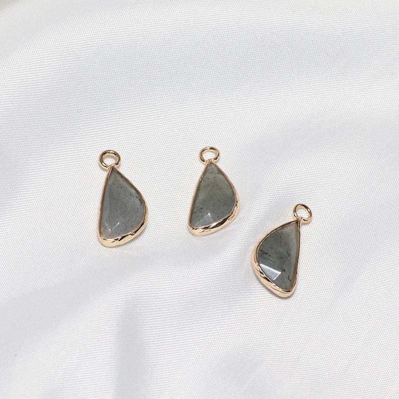 Speckled Stone Crystal Gem Bag Phnom Pendant DIY Jewelry