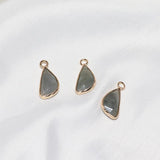 Speckled Stone Crystal Gem Bag Phnom Pendant DIY Jewelry