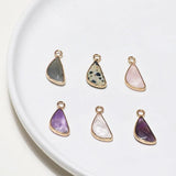 Speckled Stone Crystal Gem Bag Phnom Pendant DIY Jewelry