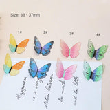 Fairy Pink Butterfly Wing Patch DIY Earring Material