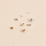 Rubber Ear Plug Earring Round Earplug Back Stoppers Jewelry Findings
