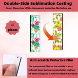 Sublimation Blank Earrings Kit - Rectangle Heat Transfer Earrings
