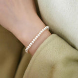 Freshwater Pearl Rabbit Pendant Bracelet Women's Jewelry