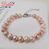 Baroque Freshwater Pearl Bracelet 8-9mm