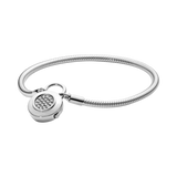 925 Silver Love Bracelet Zircon Women's DIY Jewelry