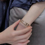 Sterling Silver Flower Kaleidoscope Bracelet