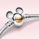 925 Silver 100th Anniversary Mouse Bracelet Fairy Bracelet