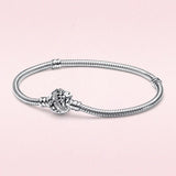 925 Silver 100th Anniversary Mouse Bracelet Fairy Bracelet