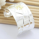 925 Silver Dragonfly Bangle Bracelet Insect Jewelry Men Women