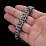 Lucky Buddhist Sutra Bracelet for Men Retro Six-Word Spell Accessories