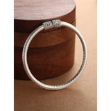 999 Silver Heart Sutra Bracelet Retro Chinese Hand Ornaments
