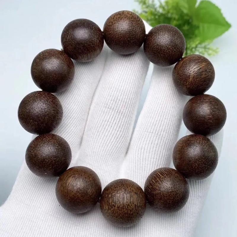 Vietnam Nha Trang Red Clay Agarwood Bracelet Couple's Bangle