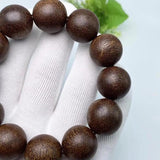 Vietnam Nha Trang Red Clay Agarwood Bracelet Couple's Bangle