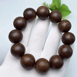 Vietnam Nha Trang Red Clay Agarwood Bracelet Couple's Bangle
