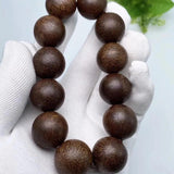 Vietnam Nha Trang Red Clay Agarwood Bracelet Couple's Bangle