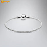925 Sterling Silver Bracelet Moments Mesh Bracelet