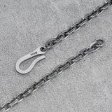 S925 Silver Men's Personality Domineer Retro Tide Men's Bracelet