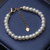Freshwater Pearl Wedding Bracelet for Women