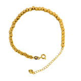 24k 999 Real Bracelet Women Retro Pure 18k Geometric Pattern Spring