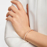 925 Silver Gilded Snake Bone Bracelet for Women