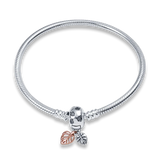 925 Sterling Silber Charm Bead Armband f?r Frauen