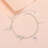 925 Sterling Silber Charm Bead Armband f?r Frauen