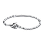 925 Sterling Silber Charm Bead Armband f?r Frauen