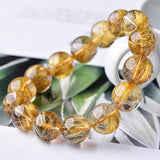 High Rutilated Quartz Crystal Bracelet for Women