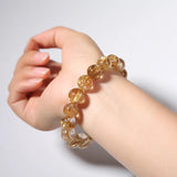 High Rutilated Quartz Crystal Bracelet for Women