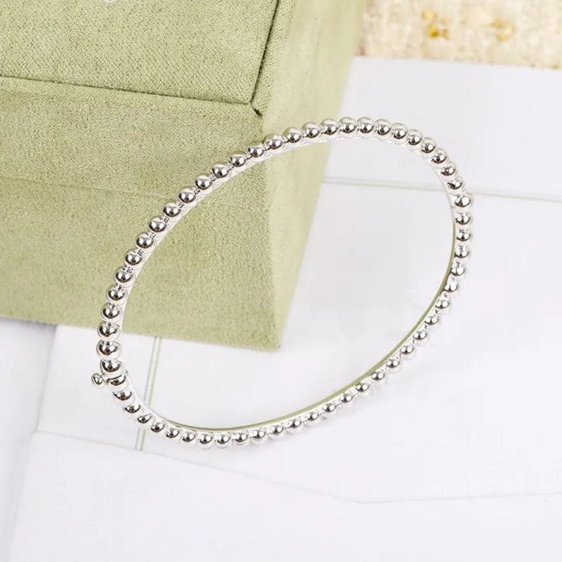 European Hot Bead Border Rose Bracelet