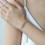 Copper Gilded Zirconium 1314 Bracelet