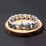 Thai Silver Original 925 Sterling Silver Vintage Chain & Link Bracelet